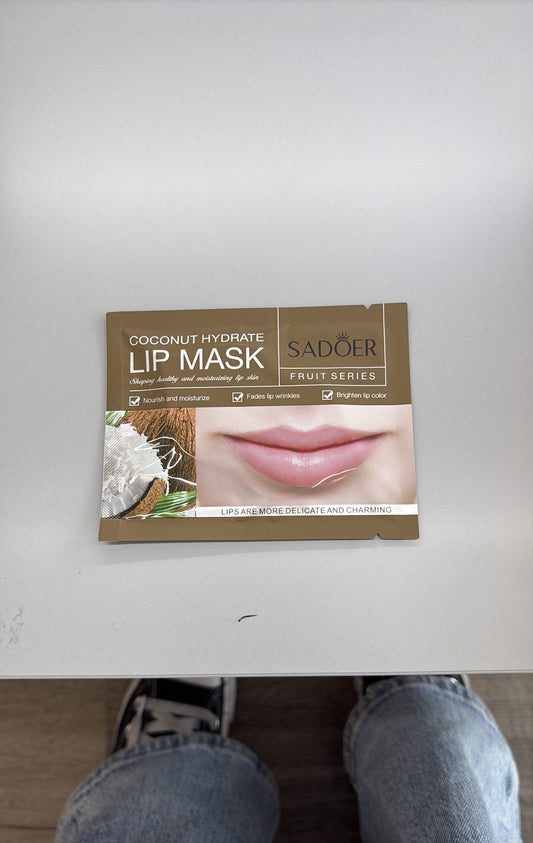 Coconut lip mask