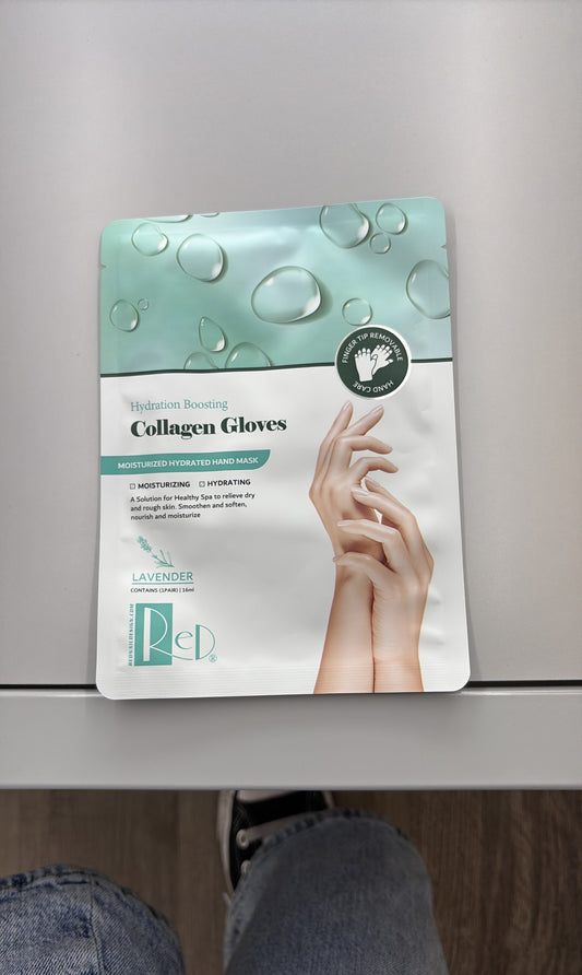 RED collagen glove single