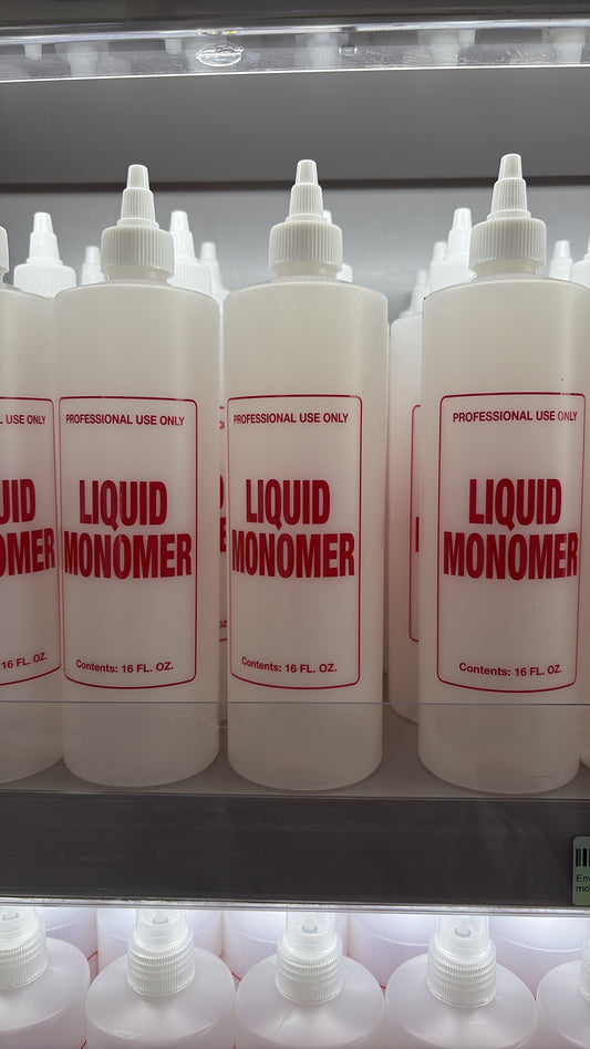 Soft n style Empty liquid monomer 16 oz