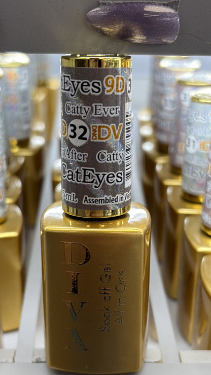 DIVA 9d cat eye - #32 Catty Ever After