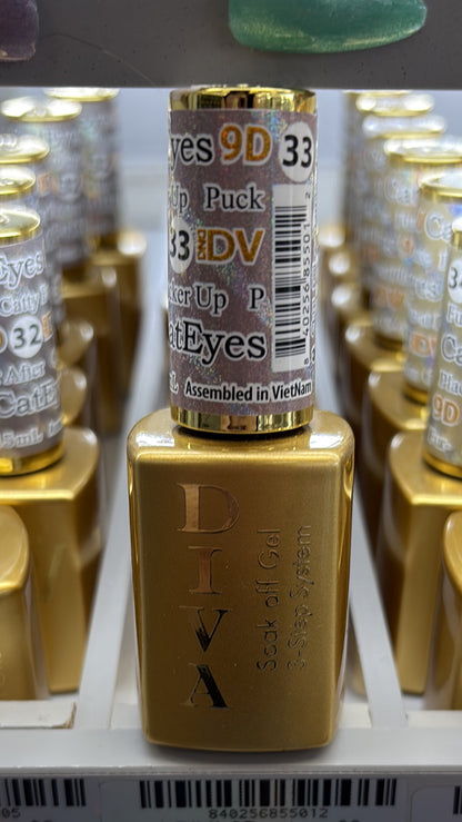 DIVA 9D cat eye - #33 Pucker up