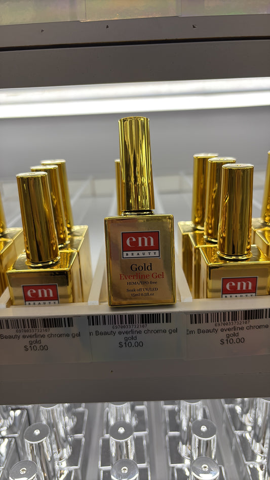 Em Beauty everline chrome gel gold