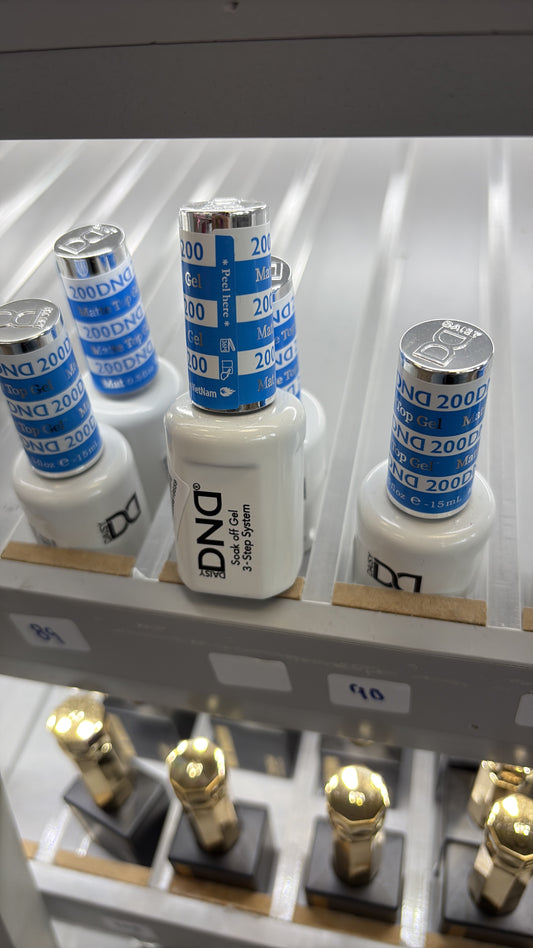 DND 200 matte top gel