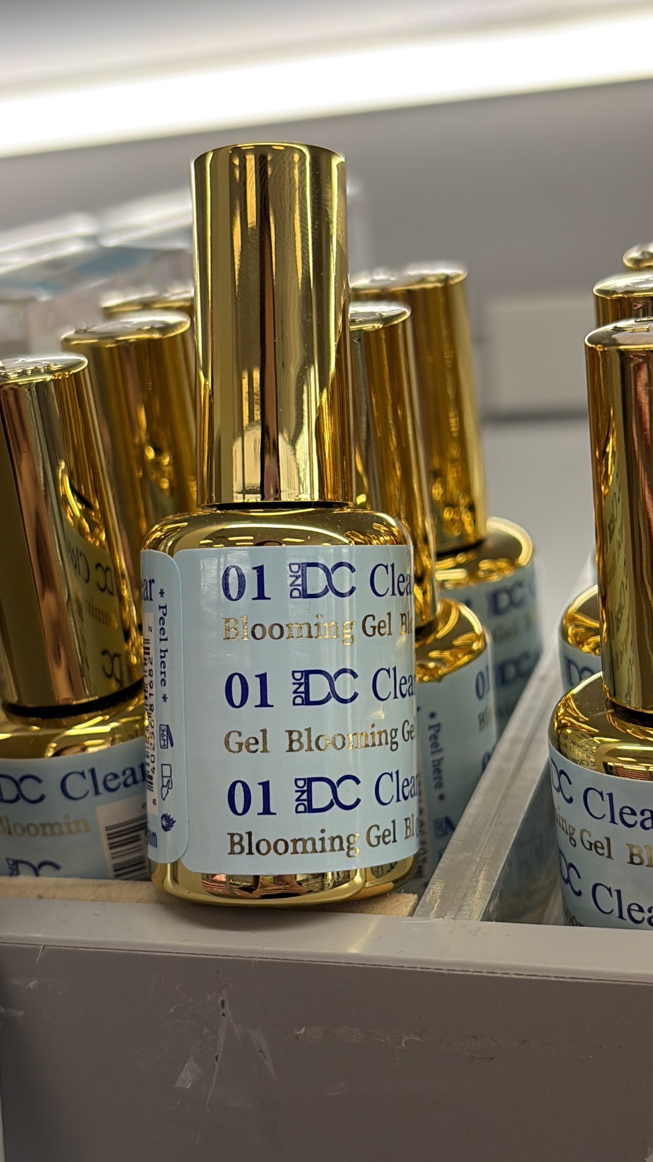 DC blooming gel