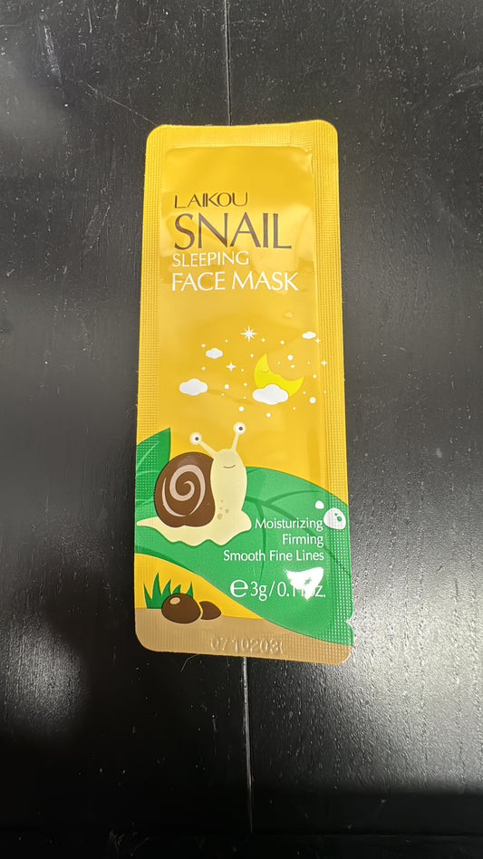 Laikou Korea snail sleeping mask