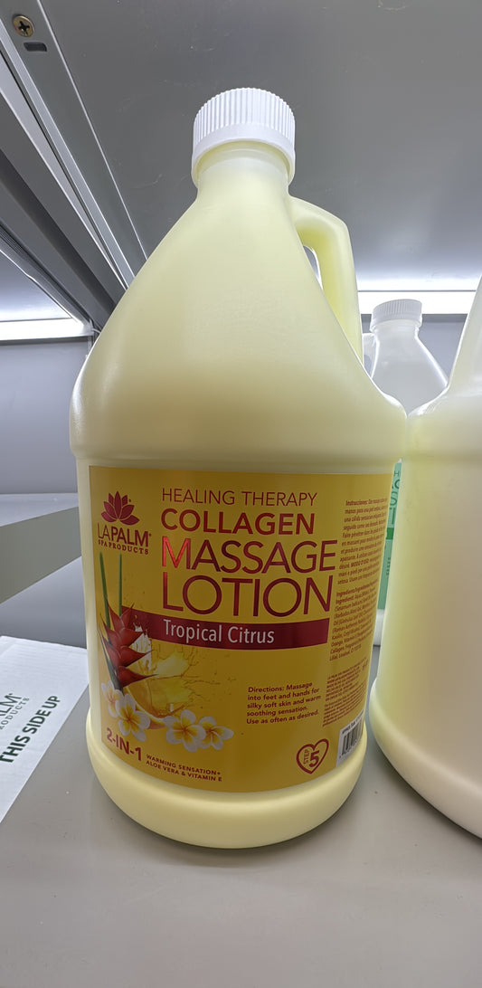 La Palm Healing Therapy Lotion (Gallon) Tropical Citrus
