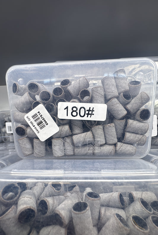 White sanding band #180 grit small box