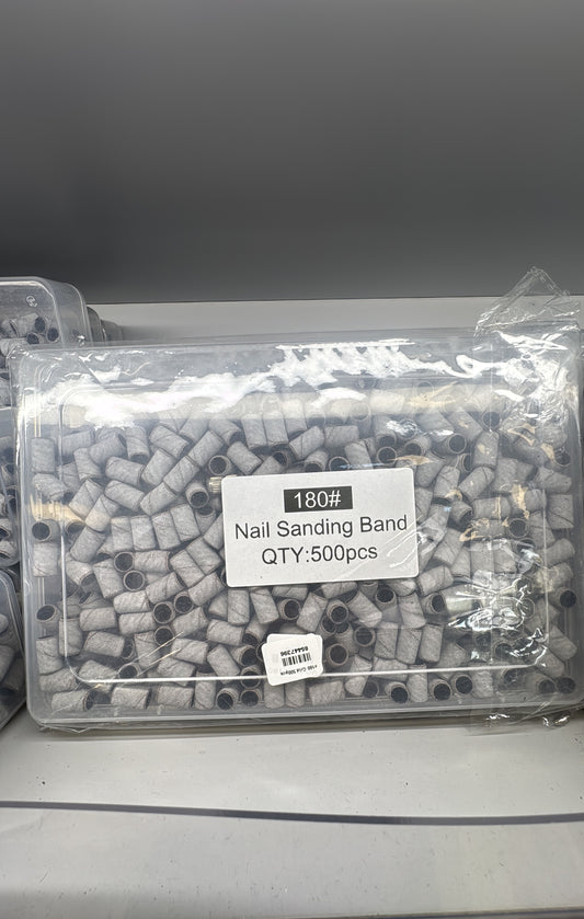 Nail sanding band #180 pack (500pcs)