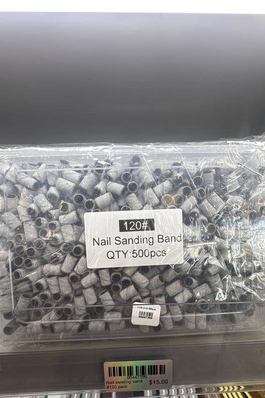 Nail sanding band #120 pack