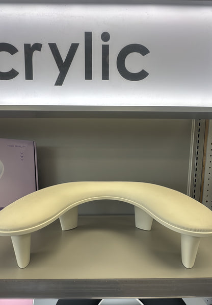 Nail hand pillow white