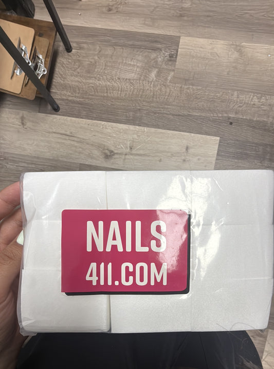 Lint free wipes (nails 411)