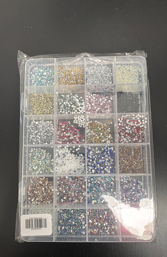 Assorted gem 2mm
