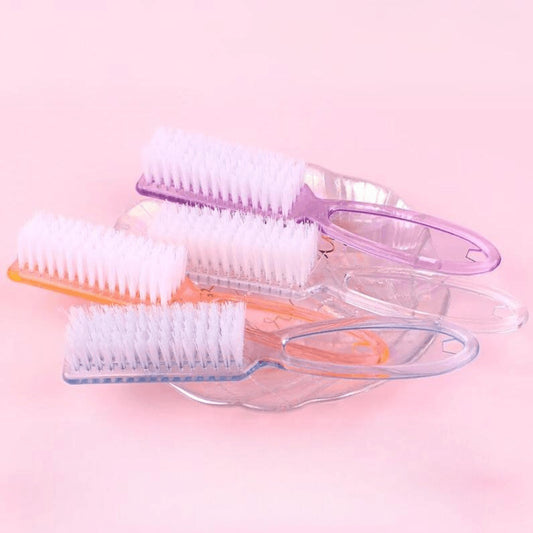 Clear manicure brush pack (12pcs)