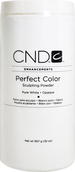 CND Perfect Color pure White Opaque 32oz