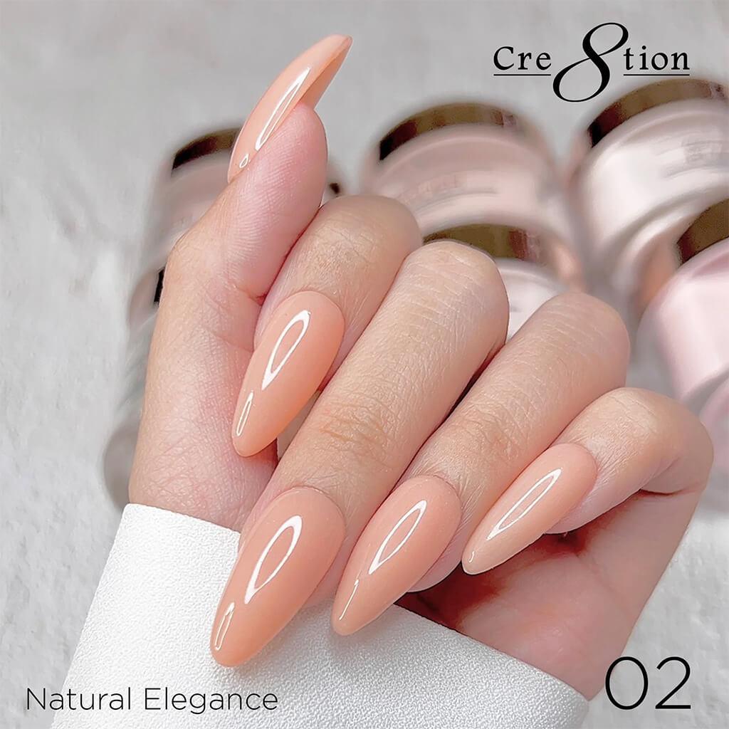 Cre8tion natural ombre 21 acyrlic powder 4oz
