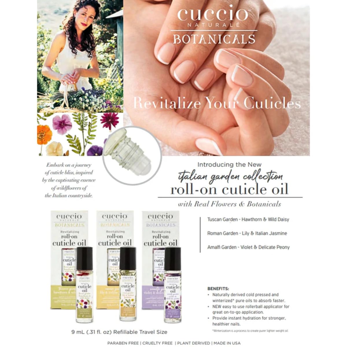 Cuccio cuticle oil violet & delicate peony 2oz