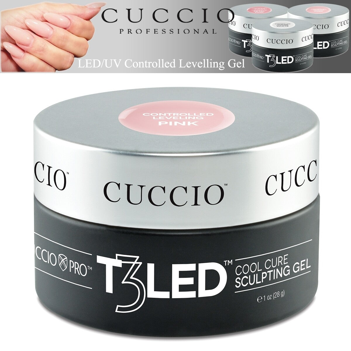 Cuccio t3 pink 1 oz