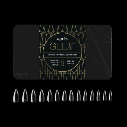 apres gel-x tip box - s-stl-m (600pcs)