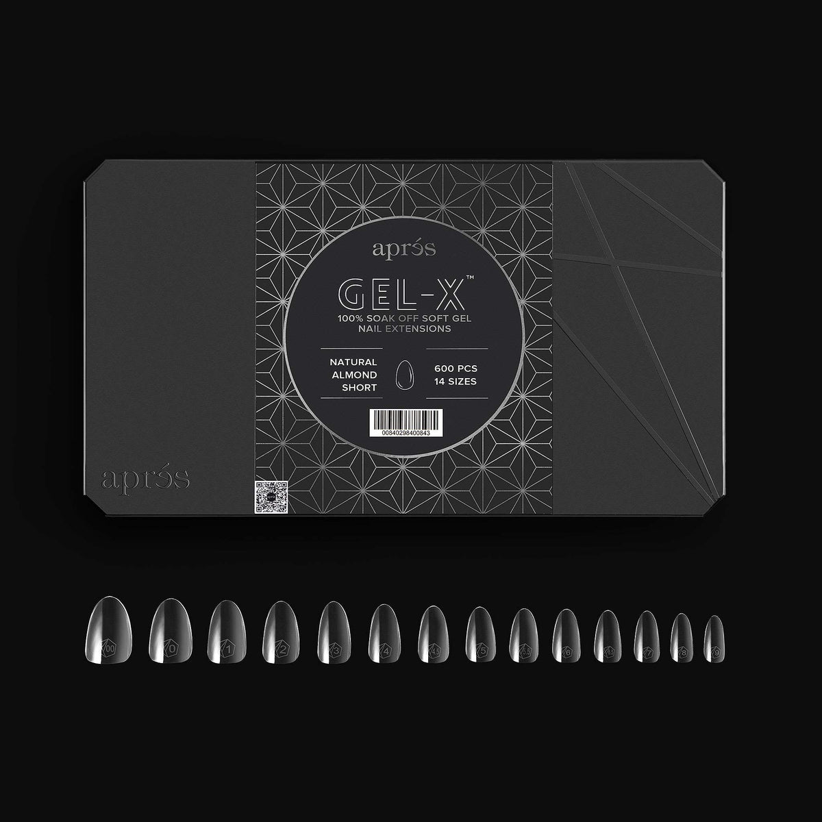 Apres gel-x tip box - n-al-s