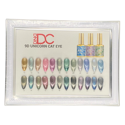 DND DC Gel Nail Polish 9D Cat Eye Smoothie #12 - Coral Ice