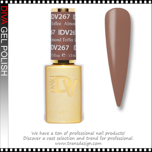 DIVA Gel Polish #267 - Almond Toffee