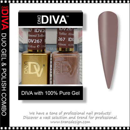 DIVA Gel 267 - Almond Toffee