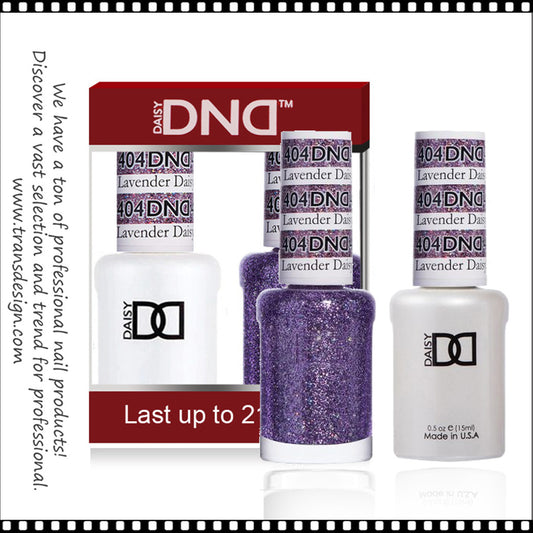 DND gel 404 Lavender Daisy Star