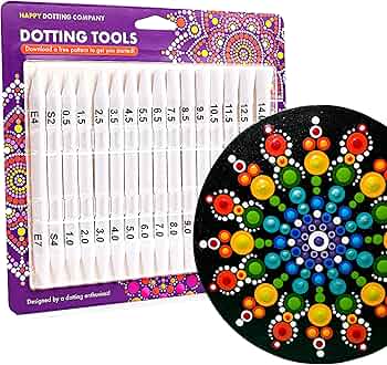 Dotting tools flakes