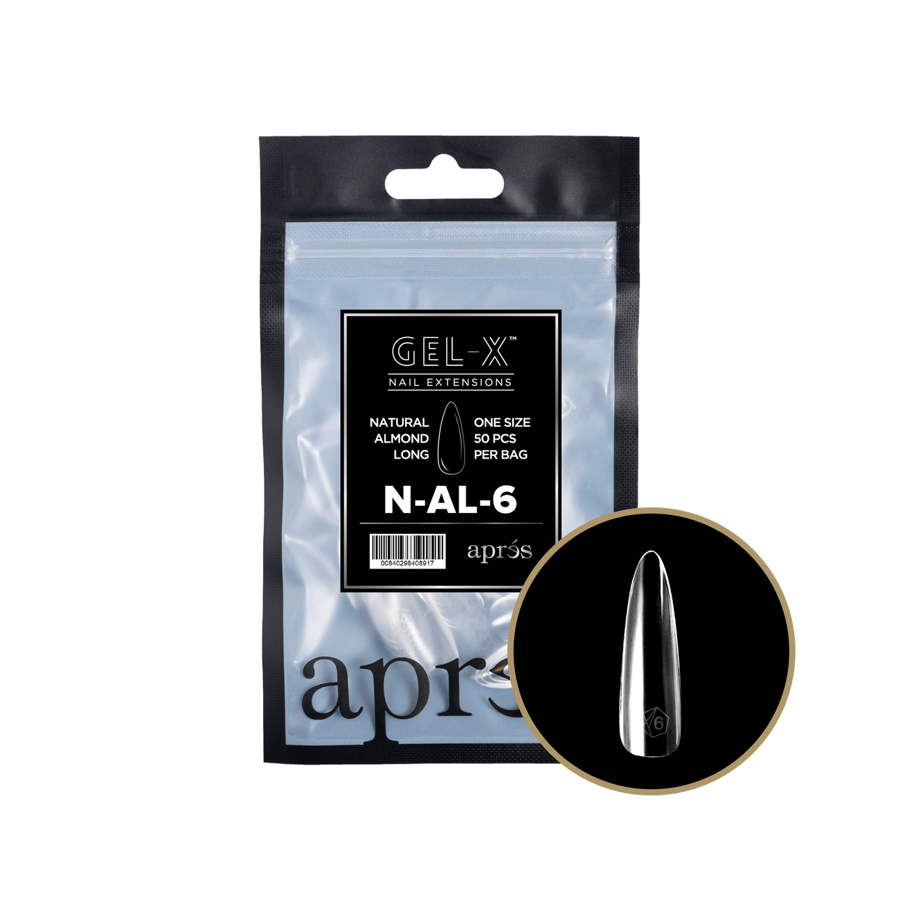 Hang tip refill - almond x-long #6