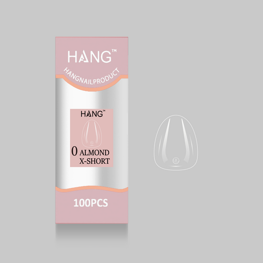 Hang almond x-short tip refills #0