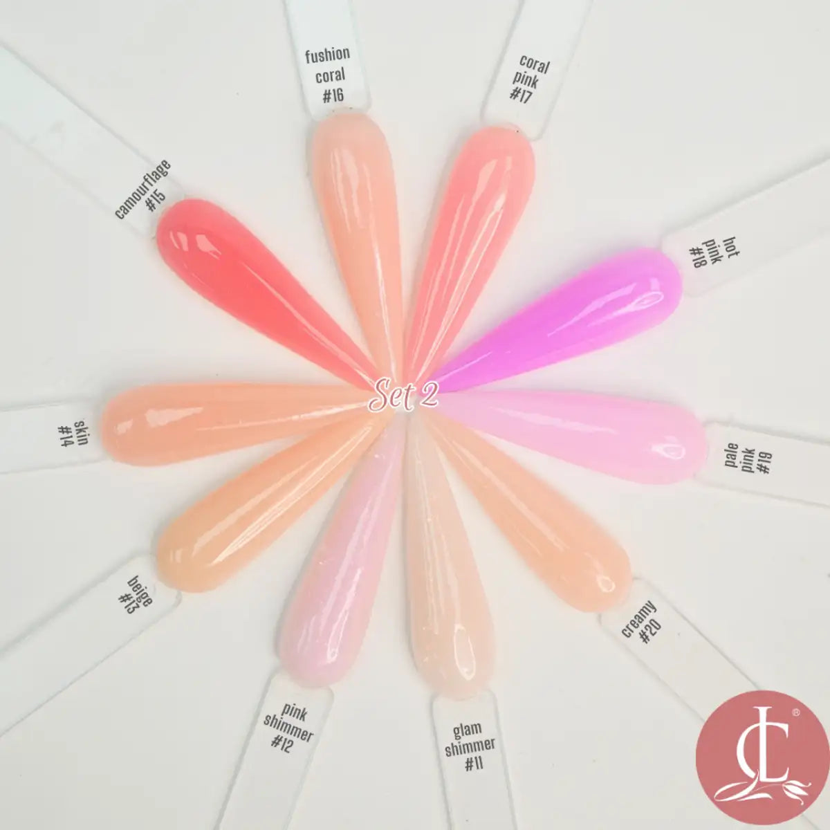 Hang tip refill - almond x-short #1