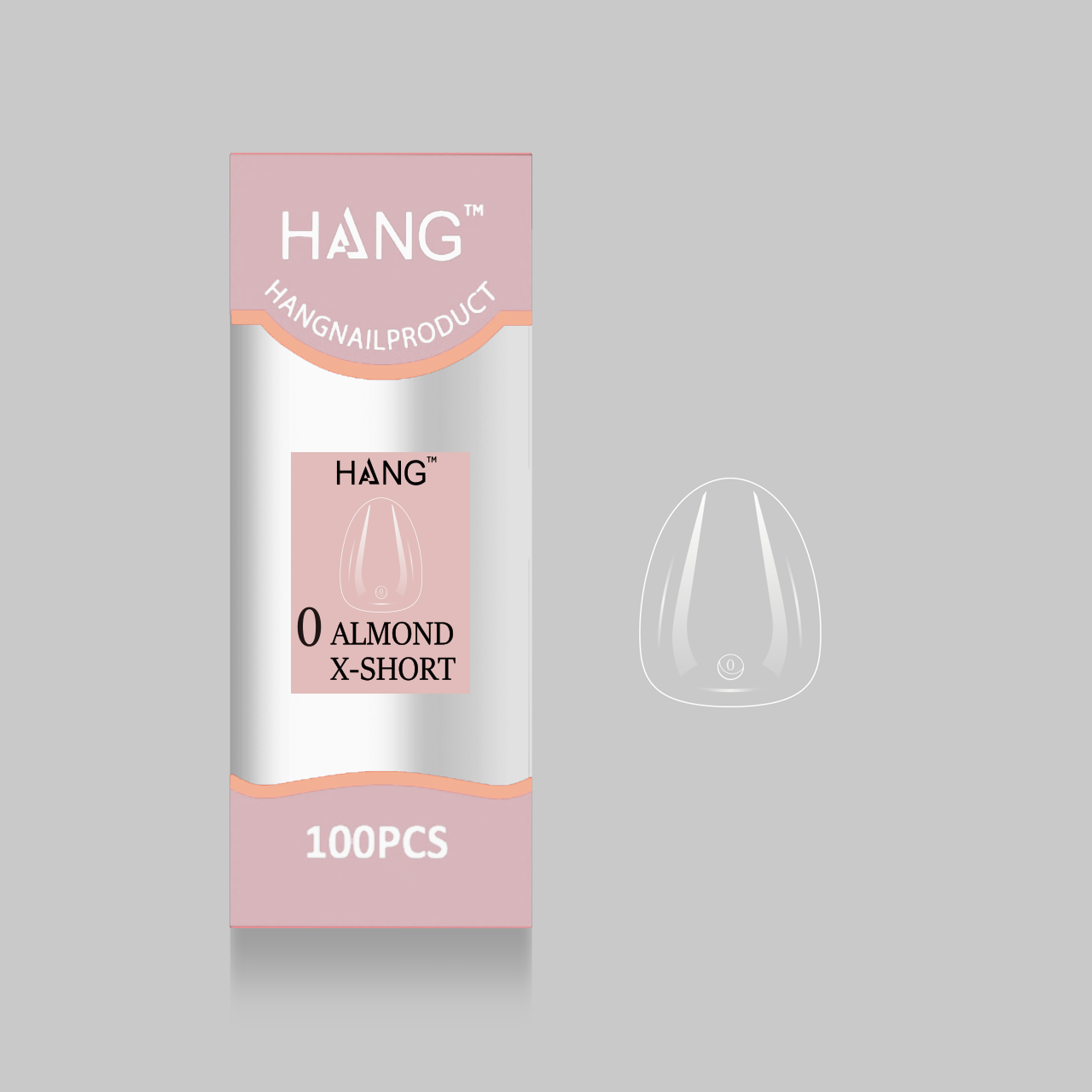 Hang tip refill - almond x-short #5