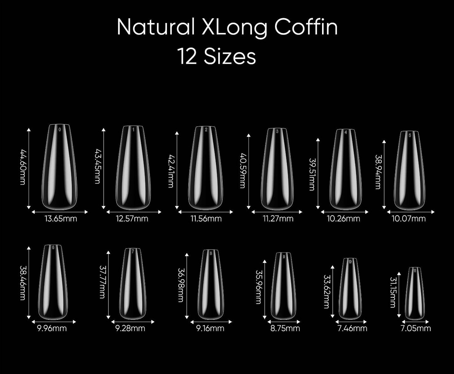 Hang coffin long tip refills #0