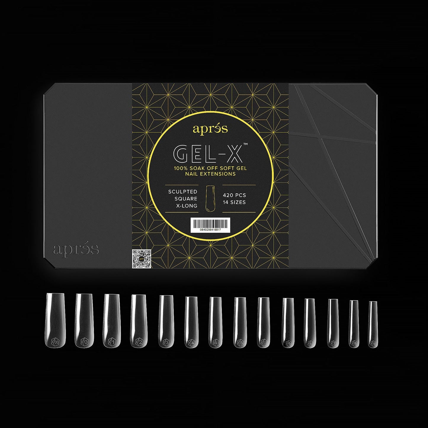 Hang flex gel-x super long square tip box (420pcs)