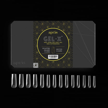 Hang flex gel-x super long square tip box (420pcs)