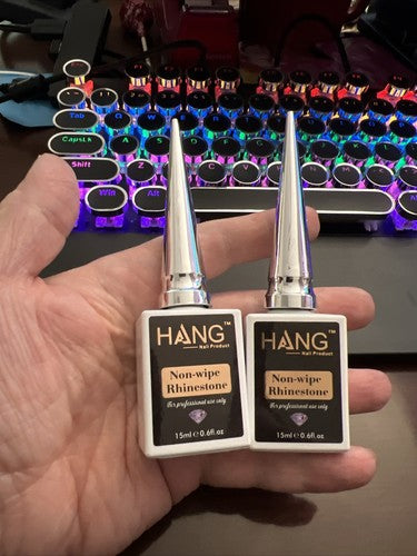 Hang rhinestone glue