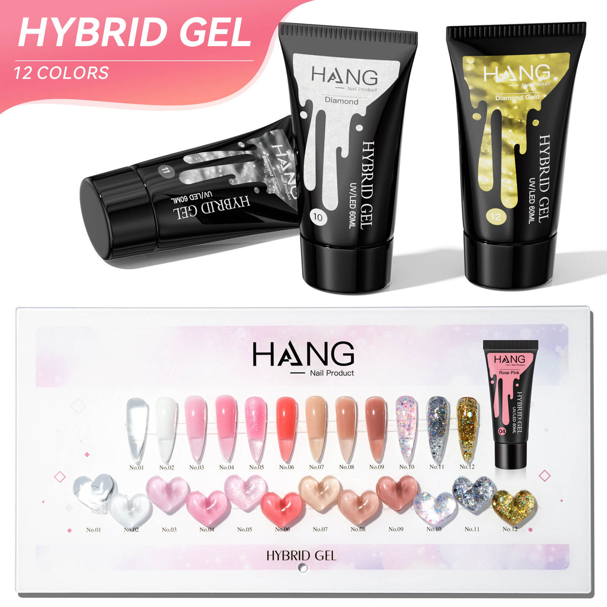 Hang hybrid acrylic gel b05