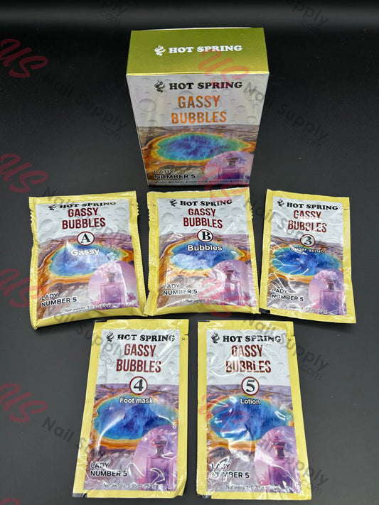 Hot Springs pedicure lady number 5 pack