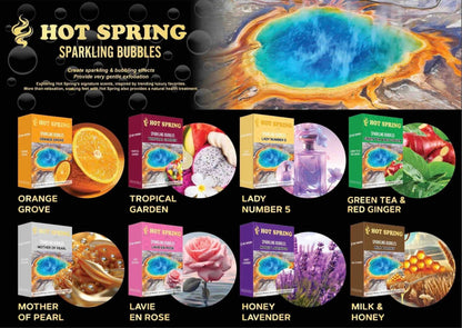 Hot Springs pedicure lavie en rose pack