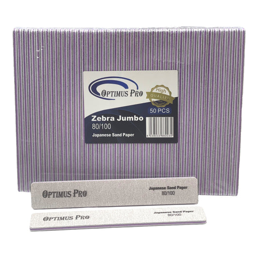 Jumbo zebra 80/100 single file