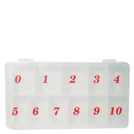 Kingdom half cover YS-125 nail tip box (504pcs)