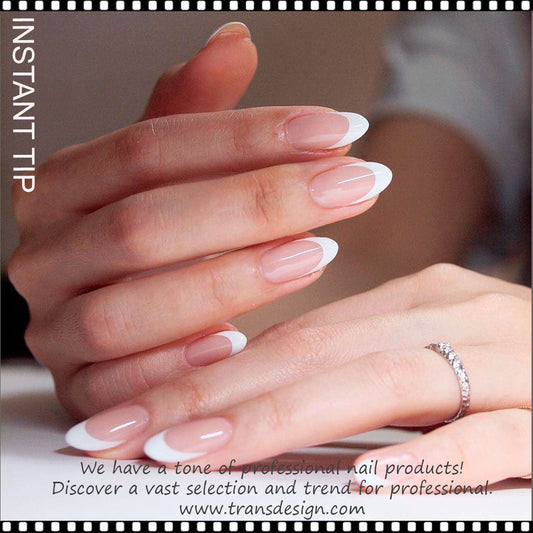 Lamour ellipse deep french tips #1