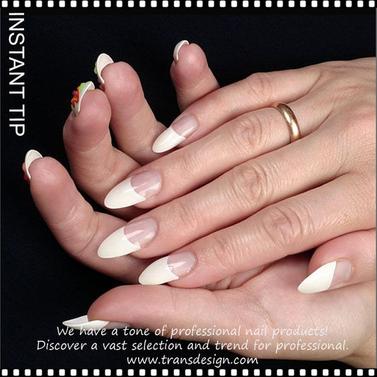 Lamour ellipse deep french tips #6