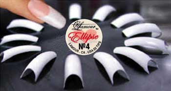 Lamour ellipse deep french tips #8