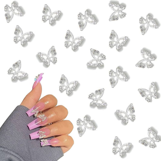 Large charms pack butterflies 22