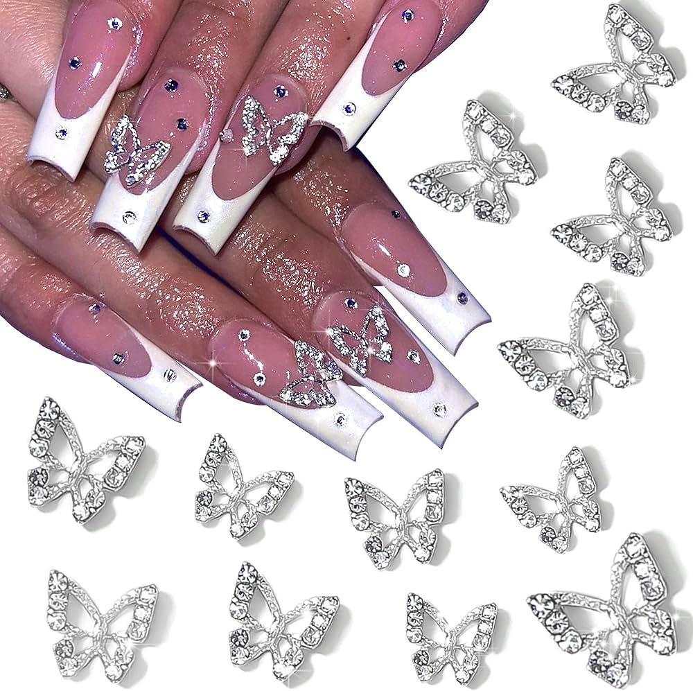 Large charms pack butterflies 22