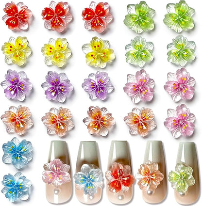 Large charms pack flowers 16