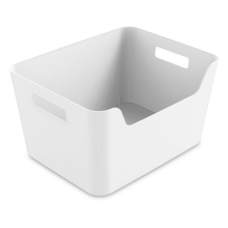 Large plastic box white