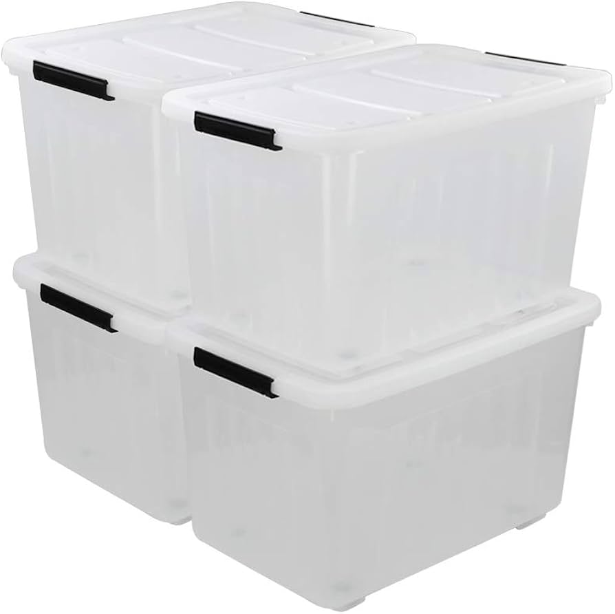 Large plastic box white