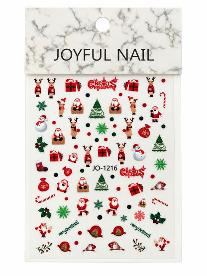 Joyful Nail Christmas stickers